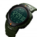 Чоловічий розумний годинник Skmei 1301AG Army Green Smart Watch з Bluetooth та крокоміром
