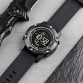 Чоловічий годинник Skmei 1762BK All Black тактичний водонепроникний 10 ATM