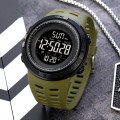 Чоловічий спортивний годинник Skmei 2070AG Army Green з електронним циферблатом та водозахистом 5 ATM
