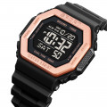 Чоловічий спортивний годинник Skmei 1988RG Rose-Gold з електронним циферблатом та захистом 5 ATM