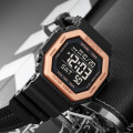 Чоловічий спортивний годинник Skmei 1988RG Rose-Gold з електронним циферблатом та захистом 5 ATM