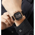 Чоловічий годинник Skmei 1963RG Rose-Gold з секундоміром та шкіряним ремінцем