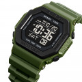 Чоловічий спортивний годинник Skmei 1988AG Army-Green з електронним циферблатом та захистом 5 ATM