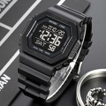 Чоловічий спортивний годинник Skmei 1988BK Black з електронним циферблатом та водозахистом 5 ATM