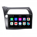 Штатная магнитола Lesko для Honda Civic Type R VIII Рестайлинг 2008-2011 экран 9" 1/16Gb Wi-Fi GPS Base
