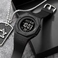 Чоловічий спортивний годинник Skmei 2048BKBK Black-Black з електронним циферблатом та підсвічуванням