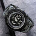 Чоловічий спортивний годинник Skmei 2070CMGY Camo Grey з електронним циферблатом та водозахистом 5 ATM