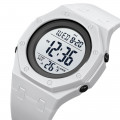 Чоловічий спортивний годинник Skmei 2048LTGY Light Grey з електронним циферблатом та захистом 5 ATM