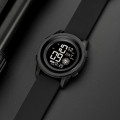 Чоловічий тактичний годинник Skmei 2082BKBK Black-Black з електронним циферблатом та захистом 5 ATM