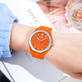 Наручний годинник Skmei 9299OG Orange SALE 2025 спортивний з силіконовим ремінцем
