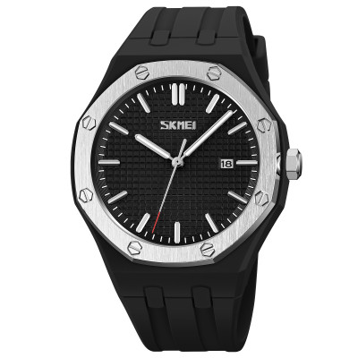 Наручний годинник Skmei 9299BKBK Black-Black спортивний з мінеральним склом та люмінесценцією