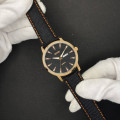 Чоловічий наручний годинник Skmei 9303RGBK Rose Gold-Black з календарем та люмінесцентним підсвічуванням