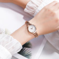 Жіночий годинник Skmei 1410RG Rose Gold у класичному стилі з металевим браслетом