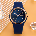 Жіночий годинник Skmei 2057DKBU Dark Blue з мінеральним склом та захистом 5 ATM