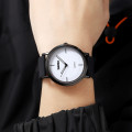 Наручний годинник Skmei 2050BKWT Black-White класичний унісекс з мінеральним склом