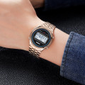Чоловічий годинник Skmei 2146RG Rose Gold з електронним циферблатом та підсвічуванням