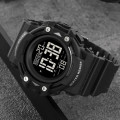 Чоловічий спортивний годинник Skmei 2195BKWT Black-White з електронним циферблатом та водозахистом 5 ATM