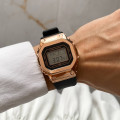 Жіночий спортивний годинник Skmei 1796RGBK Rose Gold з електронним циферблатом та будильником