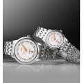 Жіночий класичний годинник Skmei 9272SISI-S Silver-Silver Lady зі сріблястим браслетом та мінеральним склом