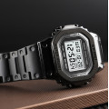 Чоловічий годинник Skmei 1456BK Black STOPPED електронний у чорному кольорі