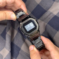 Чоловічий годинник Skmei 1456BK Black STOPPED електронний у чорному кольорі