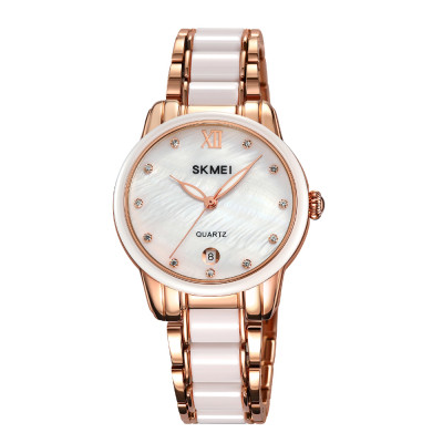 Жіночий годинник Skmei 2175RG Rose Gold у кольорі рожеве золото з мінеральним склом