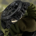 Чоловічий тактичний годинник Skmei 2202NAG Army Green з компасом та паракордовим ремінцем
