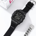 Чоловічий годинник Skmei 2296MTBKBK Matte Black спортивний з електронним циферблатом та підсвічуванням