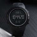 Чоловічий спортивний годинник Skmei 1251 All Black з електронним циферблатом та водозахистом 5 ATM