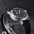 Чоловічий годинник Pagani Design PD-1781 Black-Silver-Black з сапфіровим склом та хронографом
