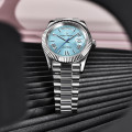 Чоловічий годинник Pagani Design PD-1783 Silver-Tiffany з сапфіровим склом та механізмом NH36A