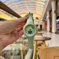 Спортивний жіночий годинник Sanda 6005 Green з комбінованим циферблатом та підсвічуванням