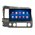 Штатная магнитола Lesko для Honda Civic VIII 2005-2009 экран 10" 2/32Gb 4G Wi-Fi GPS Top