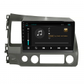 Штатная магнитола Lesko для Honda Civic VIII 2005-2009 экран 10" 2/32Gb 4G Wi-Fi GPS Top