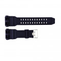 Ремінець для годинника Skmei 1818BK Black чорний каучуковий, довжина 26.5 см (1051-0508)
