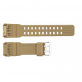 Ремінець для годинника Skmei 1283/1277/1384KH Khaki каучуковий, довжина 25.5 см (1051-0529)