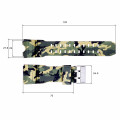 Ремінець для годинника Skmei 1155/1155BCMGR Camo Green каучуковий камуфляжний