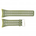 Ремінець для годинника Skmei 1251/1250/1360/1167 Army Green зелений каучуковий 25 см