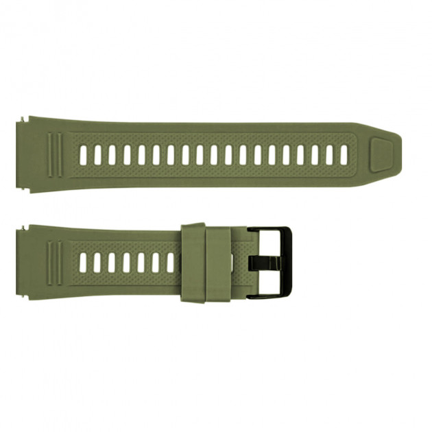 Ремінець для смарт годинника Modfit Hunter Army Green силіконовий зелений (1051-0756)