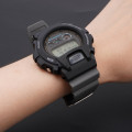 Ремінець Casio accessories для Casio G-Shock DW-6900 Gray BK поліуретановий сірий