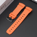 Ремінець для годинника Casio G-Shock DW-6900 Orange BK помаранчевий поліуретановий 20.4 см