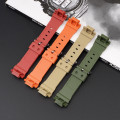 Ремінець для годинника Casio G-Shock DW-6900 Orange BK помаранчевий поліуретановий 20.4 см
