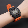 Ремінець для годинника Casio G-Shock DW-6900 Orange BK помаранчевий поліуретановий 20.4 см