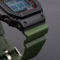 Ремінець для Casio G-Shock DW-6900 Dark Blue SI поліуретановий темно-синій 20,4 см
