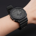 Ремінець для Casio G-Shock GM-2100 Black SI чорний поліуретановий 20,9 см (1051-0851)