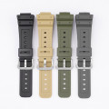 Ремінець Casio accessories для G-Shock GA-2100/2110 Чорний Поліуретан (1051-0836)