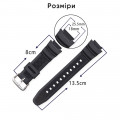 Ремінець для Casio G-Shock AE-1000/1200 Dark Blue SI поліуретановий темно-синій (1051-0868)