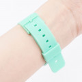 Ремінець для Casio MQ-24 All Light Green поліуретановий світло-зелений (1051-0889)
