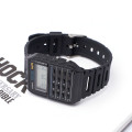 Ремінець для годинника Casio CA-53W 20mm Black полімерний чорний (1051-0913)
