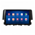 Штатная магнитола Lesko для Honda Civic X 2015-2021 экран 9" 4/64Gb 4G Wi-Fi GPS Top